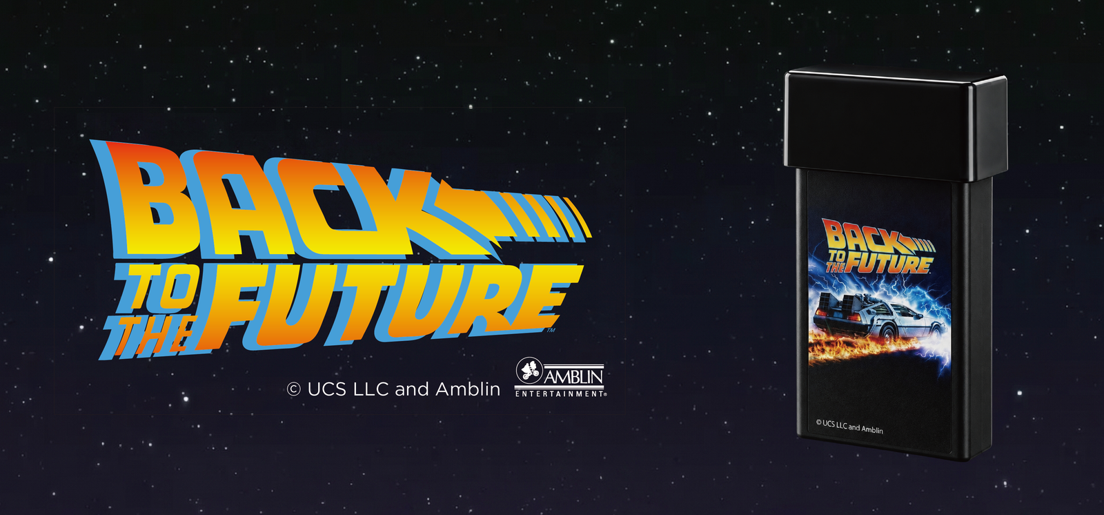 BACK TO THE FUTURE × 水滴ライト